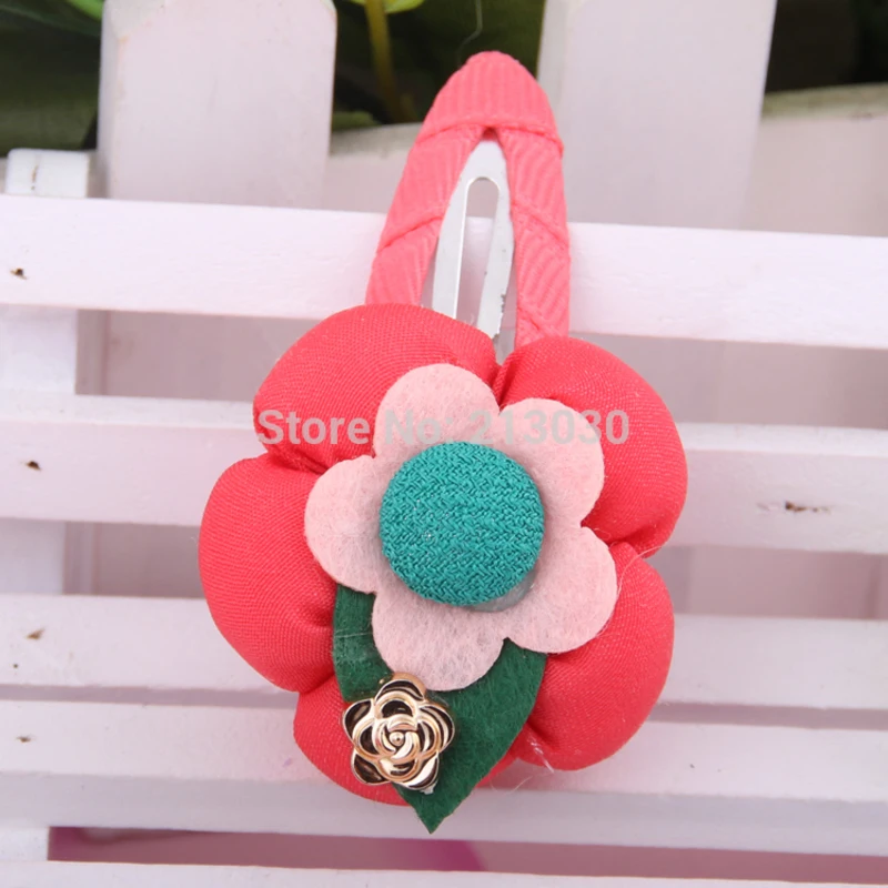 Модный орнамент для волос с пятью лепестками Цветочные заколки цветком кушака