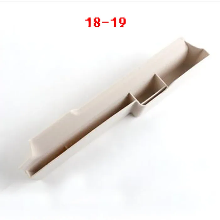 right Beige 18-19 Для Toyota Land Cruiser Prado FJ150 коробка для хранения, автомобильный органайзер для сиденья, с Боковым Разрезом, для кошелька, телефона, монет, ключей от сигареты - Название цвета: right Beige 18-19