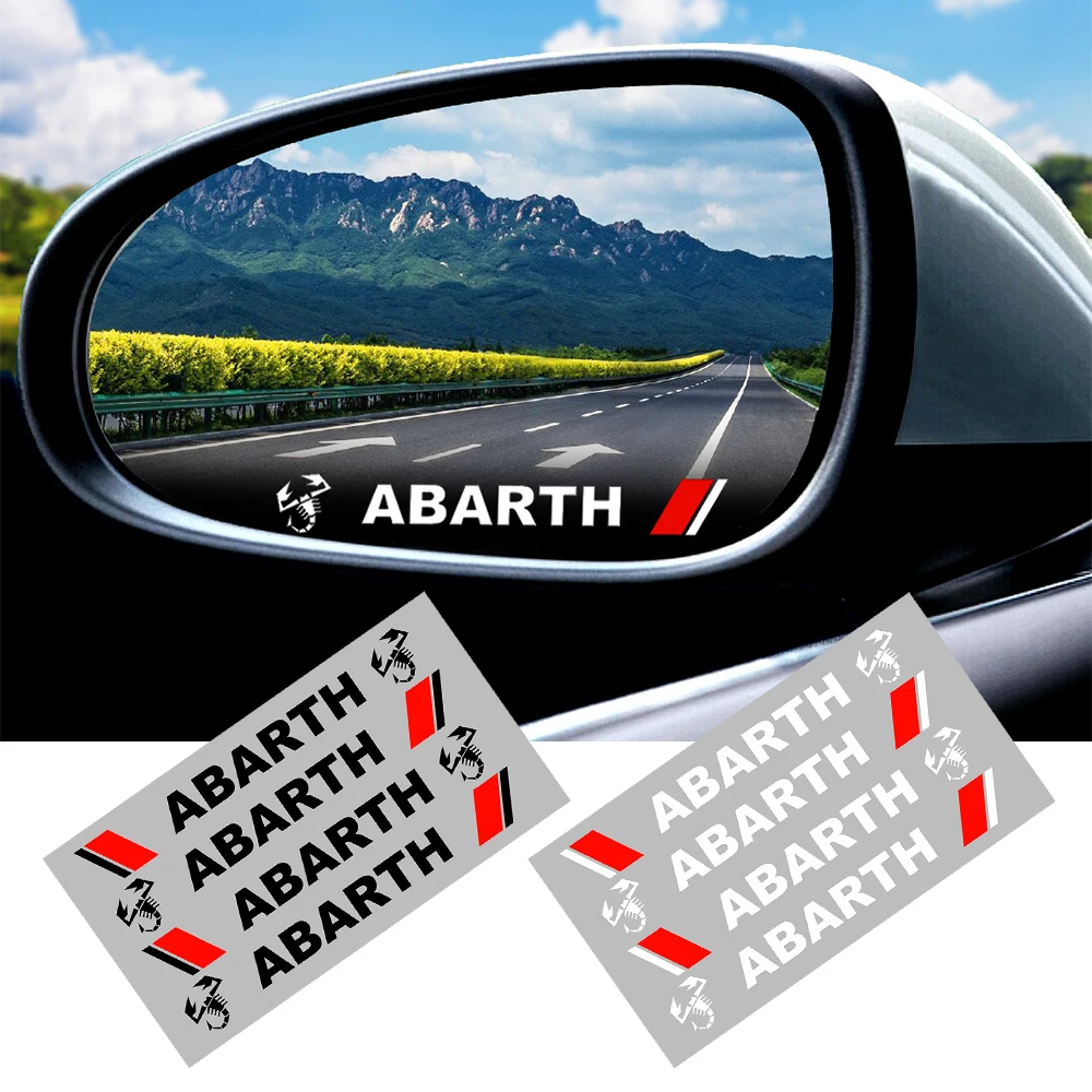 4 шт. высококачественные автомобильные наклейки на дверную ручку 3D Виниловые из