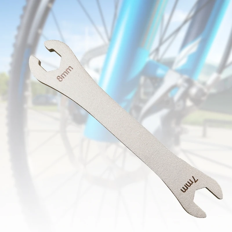 

91mm Bike Oil Disc Brake Oil Pipe Locking Screw Wrench 7-8mm Open End Spanner 448D