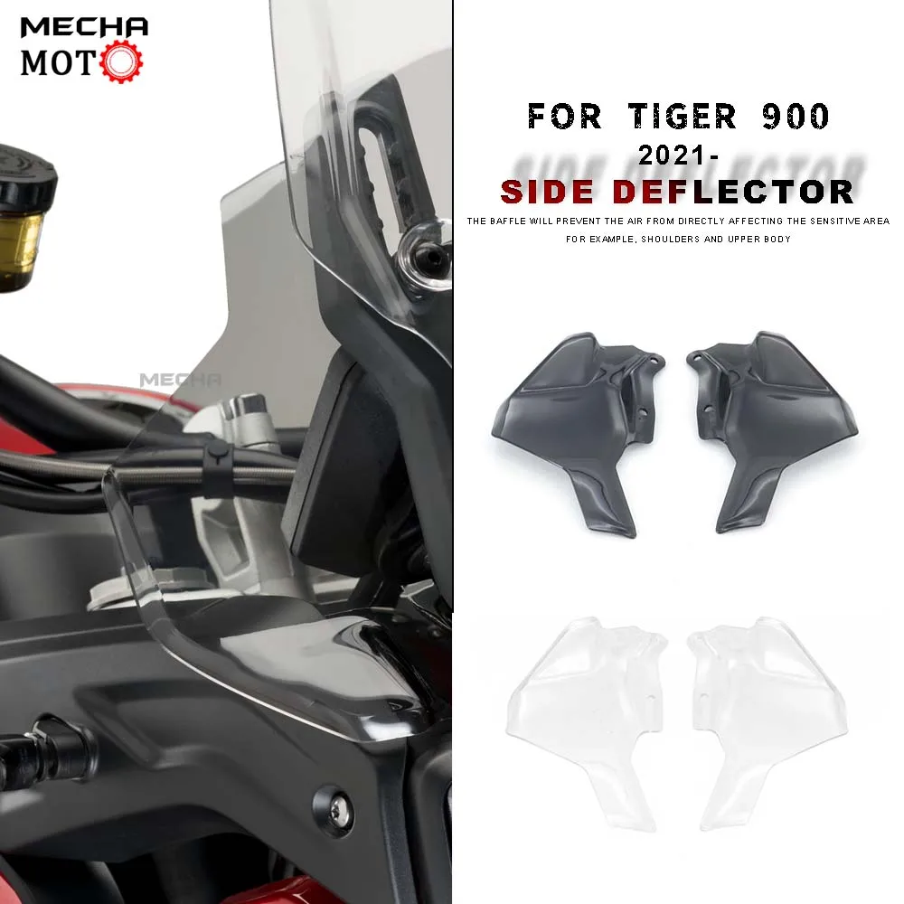 

Upper Deflectors Windshield Windscreen Plate For TIGER900 TIGER 900 GT PRO 2020 2021 Side Panels Front Wind Deflector