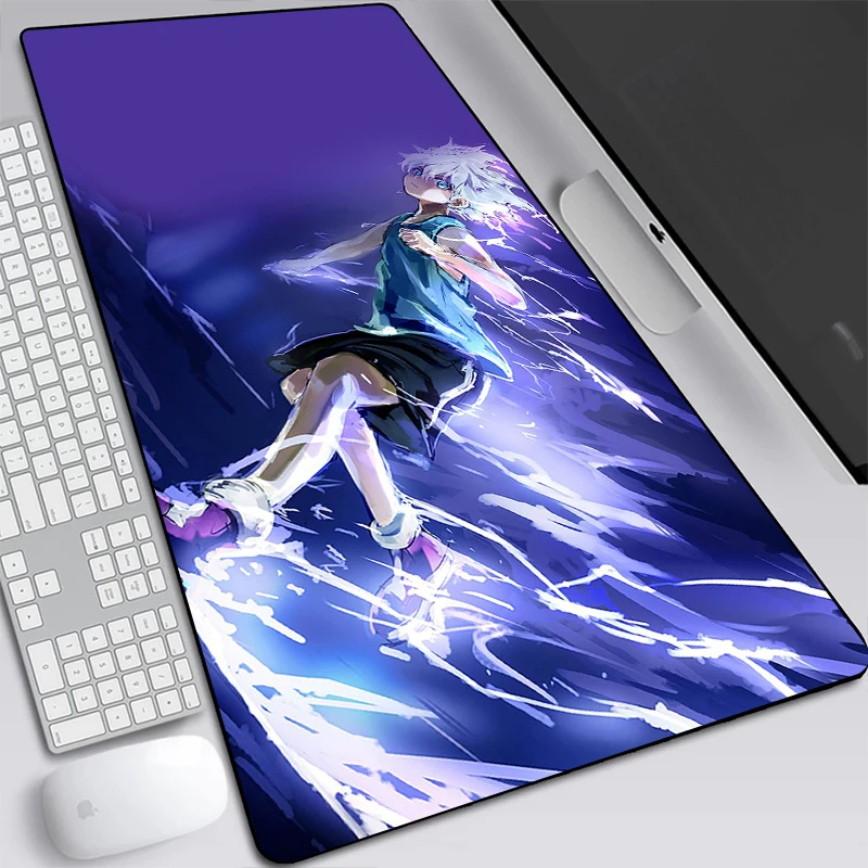 Hunter X коврики 900x400 масса узор игровой коврик для Мышь Pad большая клавиатура pad