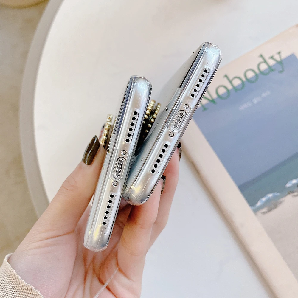 LOVECOM Ретро цветок кольцо Стенд чехол для телефона iPhone 11 Pro Max XR X XS 7 8 6 Чехол Мягкий