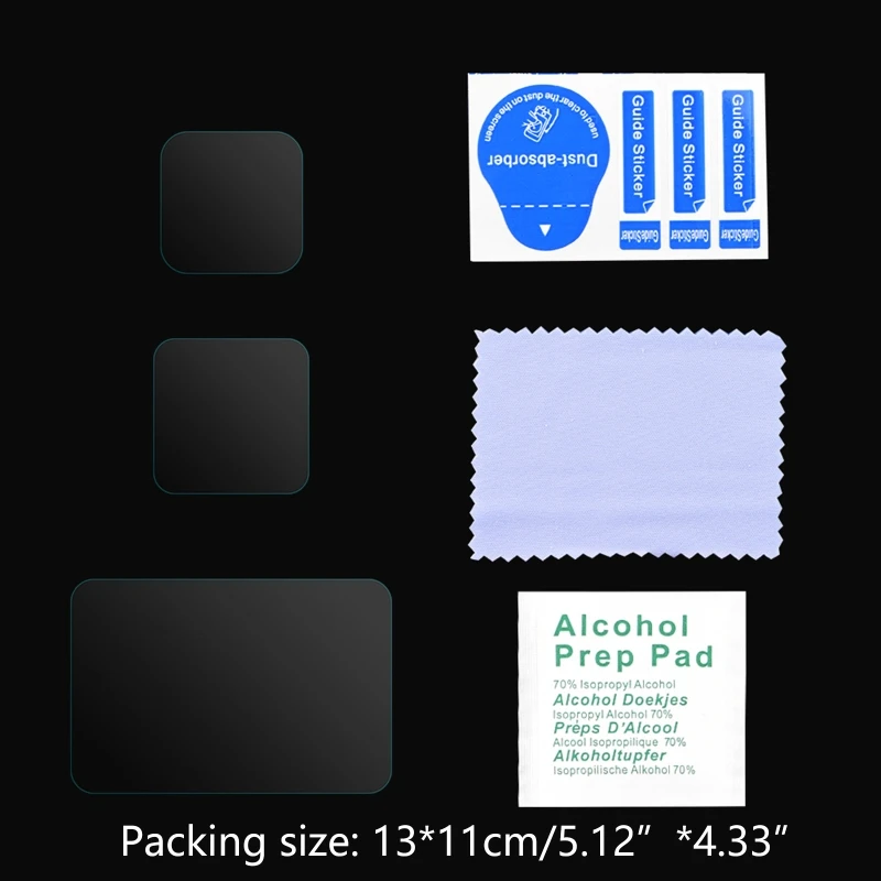 

Protective Film H-D Tempered Glass Screen Protector for gopro- Hero 9 Camera