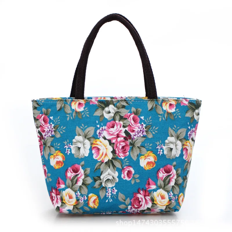 

Fashion Folding Women Big Size Handbag Tote Ladies Casual Flower Printing Canvas Graffiti Shoulder Bag Beach Bolsa Feminina