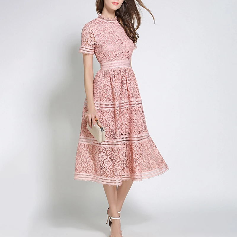 

SISPELL Print Hit Color Dresses For Female O Neck Short Sleeve High Waist Slimming Women's Elegant Dress Fashion Tide 2021