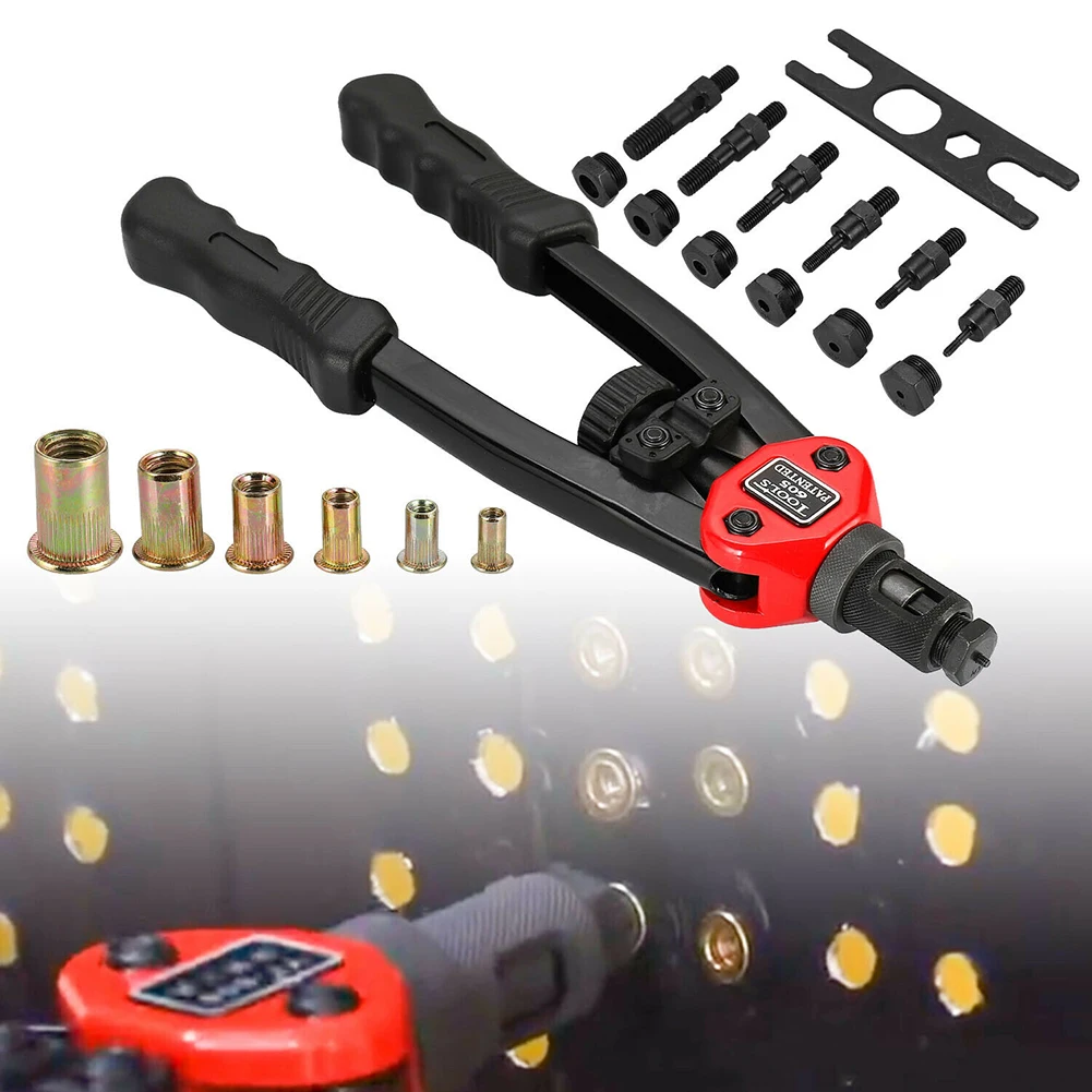 

150pcs/set Manual Rivet Nut Tool Dual Handle Nutsert Threaded Nut Tool