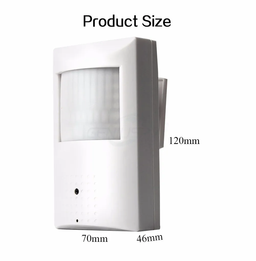 P2P WIFI TF Card Slot 2MP 1080P PIR Style Indoor Wireless IP Camera Invisible 940nm IR LED Built-in MIC XMEYE ICSEE - купить по