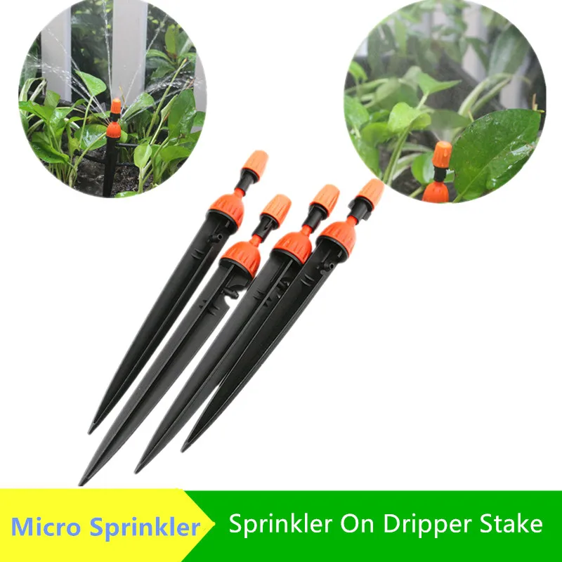 Разбрызгиватель на подставке капельный полив фитинги для орошения