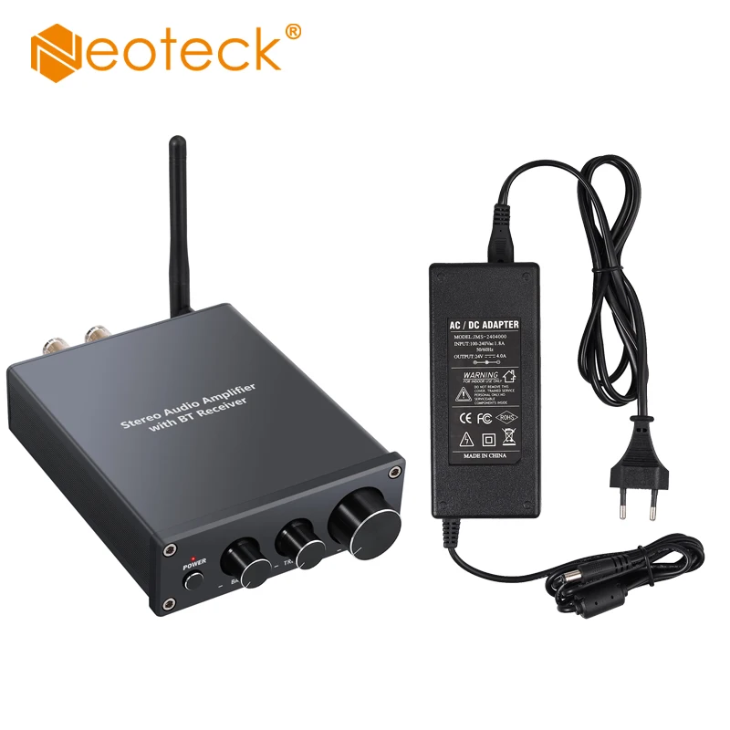 Neoteck 50 Вт + Поддержка APTX Bluetooth усилитель мини Hi Fi класса D интегрированный Amp