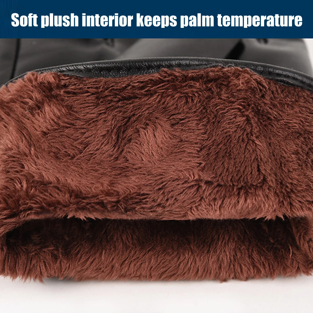 L.Mirror 1 пара модные зимние перчатки с сенсорным экраном теплые из искусственной