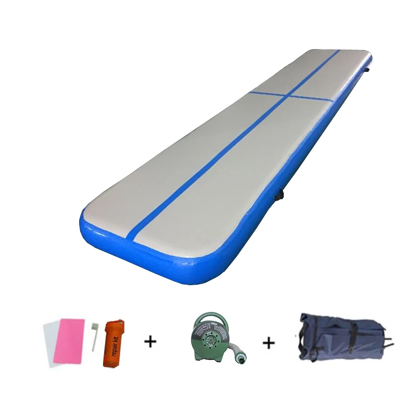 Надувной матрас для йоги гимнастика 4 м x 1 20 см | Спорт и развлечения