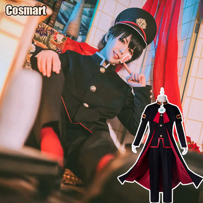 Аниме унитаз Hanako kun Kun Yugi Tsukasa Косплей Костюм с шляпой костюм на Хэллоуин для