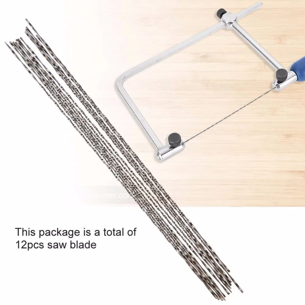 ЮВЕЛИРНЫЕ ИНСТРУМЕНТЫ со спиральными зубцами Pro 12 шт. для резки дерева металла