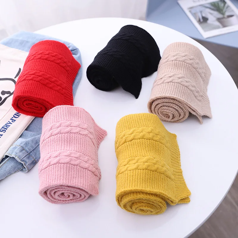 3 шт./компл. зимняя вязаная шапка для малышей шарф перчатки комплект мальчиков и