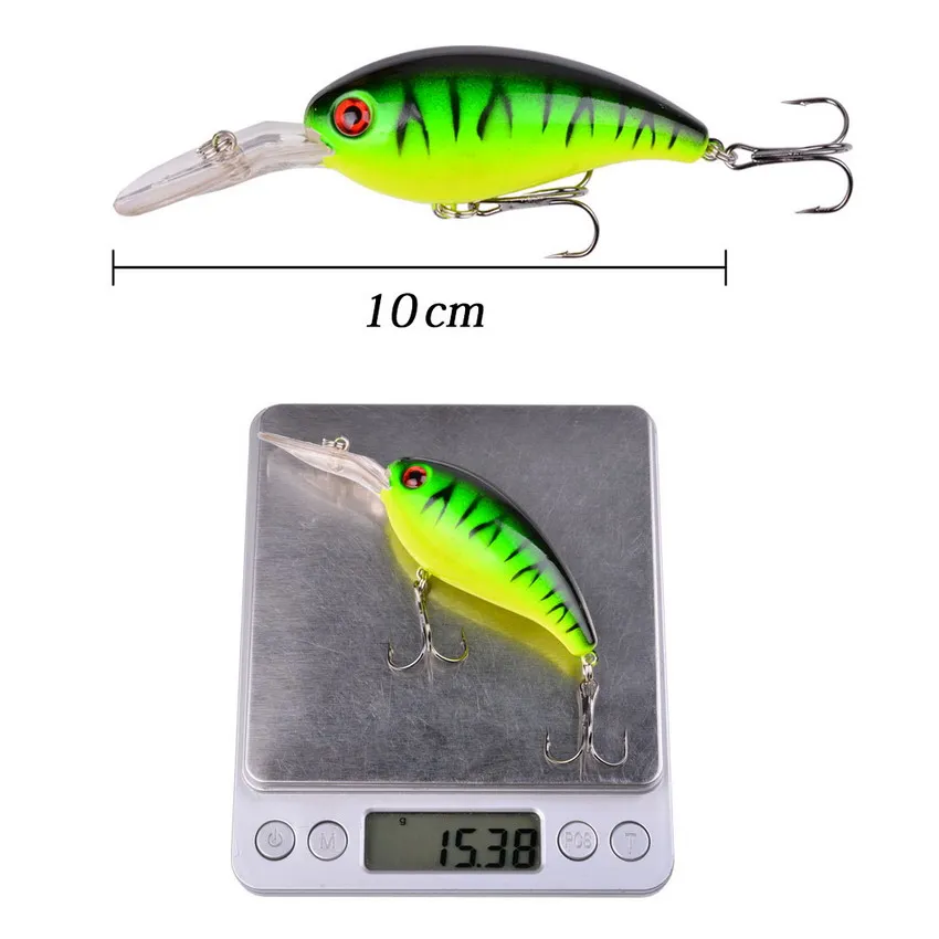 Crankbait Fishing Lure 14g 10cm Minnow Artificial Bait for Bass Pike Trolling Pesca Tackle image 4