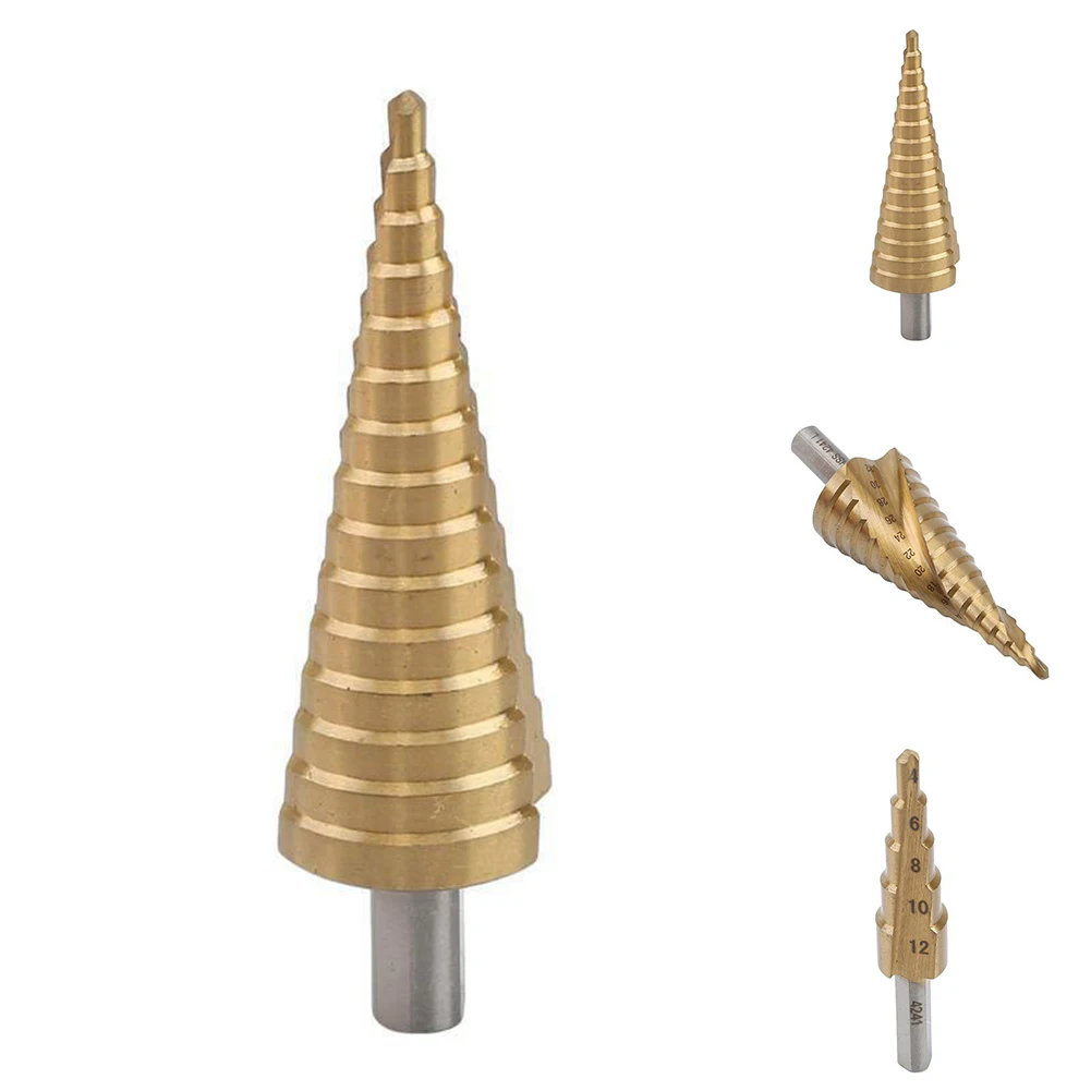 

Hole Opener Drill Bit Triangle Drill Round holes Spiral/Straight 1pcs 4-32mm