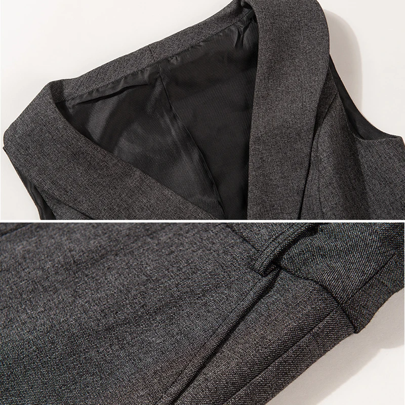 Новинка 2020 женский комбинезон черного и серого цвета на осень зиму рабочая