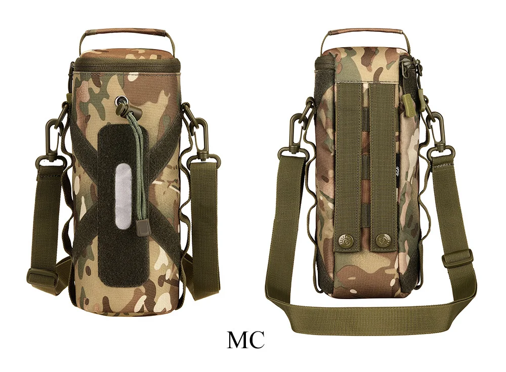 SINAIRSOFT Новинка 1000 мл тактическая Сумка Molle для бутылки воды нейлоновый военный рюкзак чехол для фляги кобура открытый дорожный чайник сумка