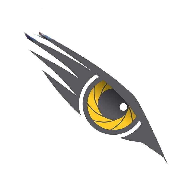 

Популярные острые аниме бамперы с орлиным глазом, Мультяшные наклейки на автомобиль с царапинами, индивидуальные наклейки, украшения KK13 * 9 ...