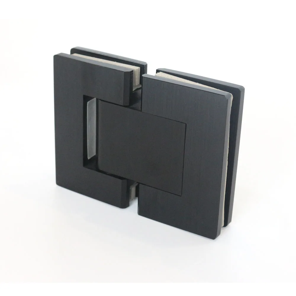 

Необычная сатиновая отделка черного цвета, оптовая продажа, стандартный шарнир для ванной комнаты, стекло для стекла, 180 градусов, стеклянны...