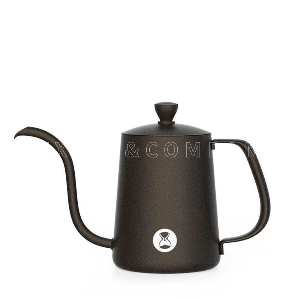 Timemore Fish03 чайник для разлива кофе капельный с крышкой длинным вырезом капельного