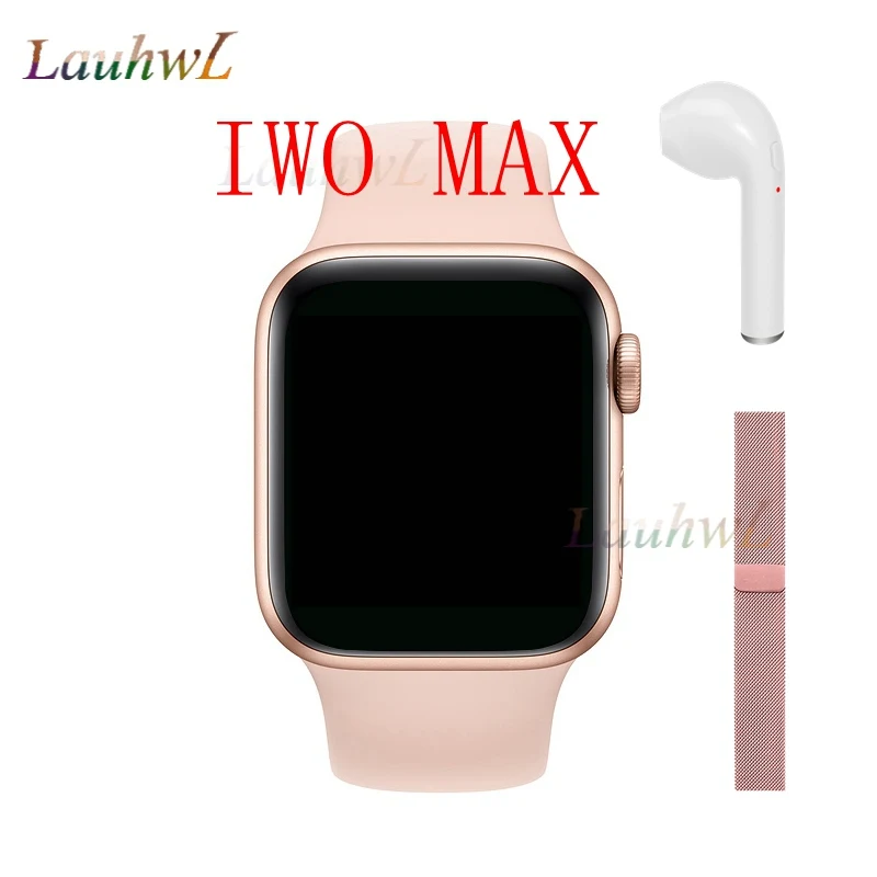 Мужские умные часы Iwo Max с функцией телефонного звонка Bluetooth 1: 1 водонепроницаемые