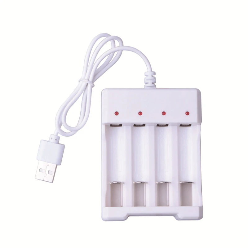 Универсальное умное зарядное устройство USB с 4 слотами для AA/AAA 5 № 7