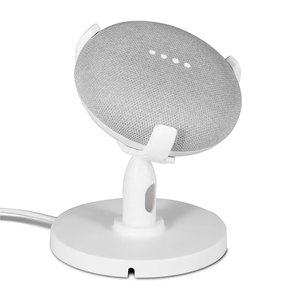 Для Google Home мини настольная подставка, Настольный держатель, голосовые ассистенты, компактный держатель, чехол, штепсельная вилка, для кухни, спальни, для учебы, аудио крепление
