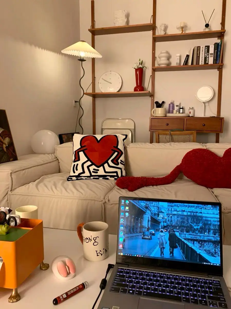 Подушка в форме сердца для дивана Подарочная задняя подушка Милая женская Декор