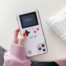 Tetris Gaming Console Smart Phone Case For Apple Iphone 6 7 8 PLUS Protective Gameboy Cover XR XS 11 12 PRO MAX