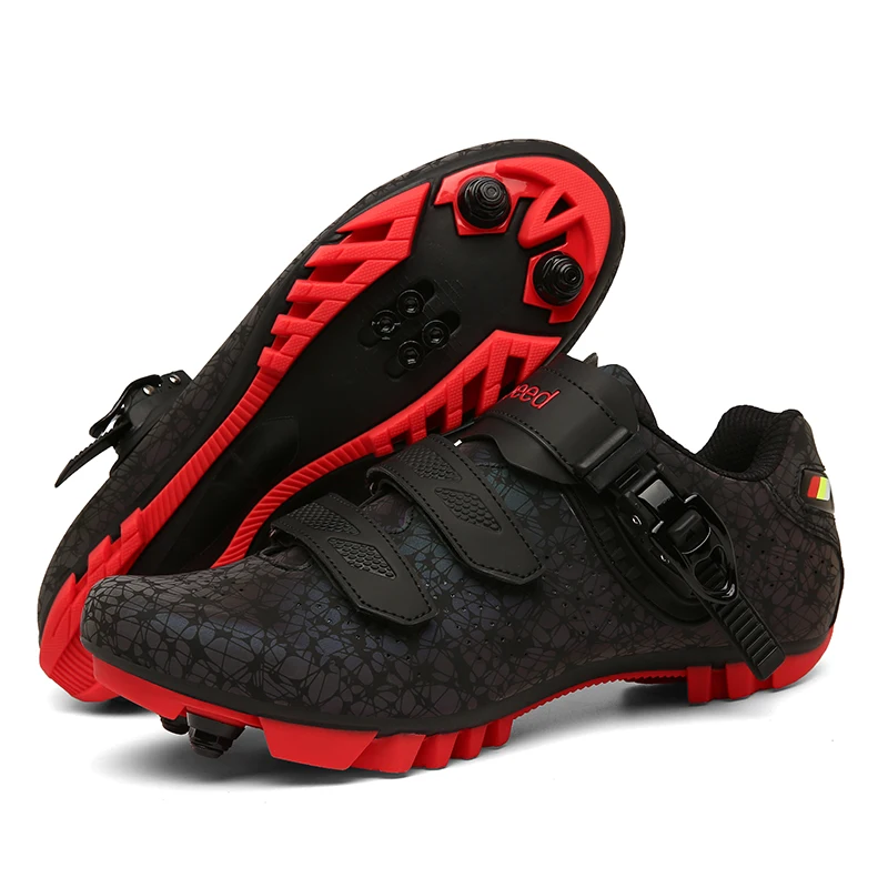 

2020 MTB Sneakers Man Cycling Shoes Men SPD Cleats Self-locking Road Mountain Bike Sneaker Professional Luminous Sports Shoes