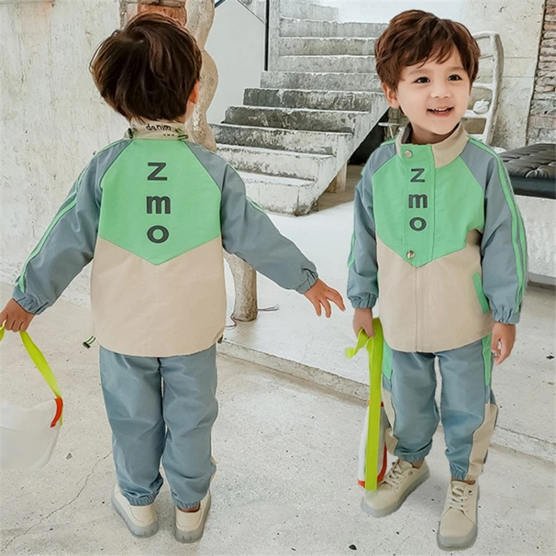 Детский спортивный костюм с длинным рукавом на Возраст 4-8 лет |