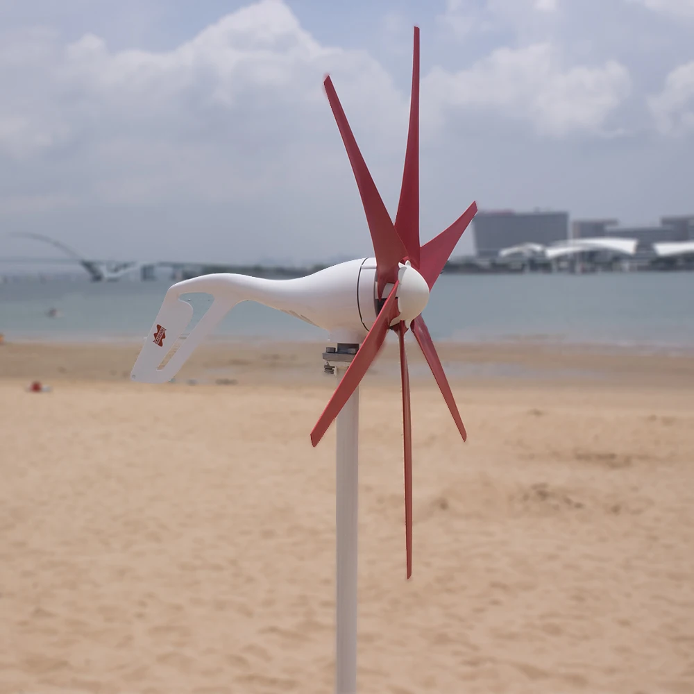 Домашний мини ветровой турбины генератор 400W мельница ветра контроллер 3/5/6