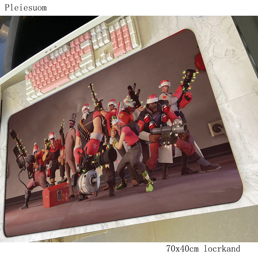 Игровой коврик для мыши team fortress 2, большой компьютерный коврик для мыши 700x400x3 мм, высококачественный коврик для мыши, эргономичный коврик для мыши, Настольный коврик для гаджетов