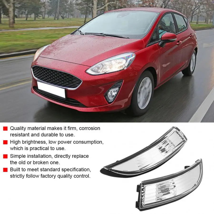 1 пара автомобилей Индикатор для зеркала заднего вида указатель поворота лампа