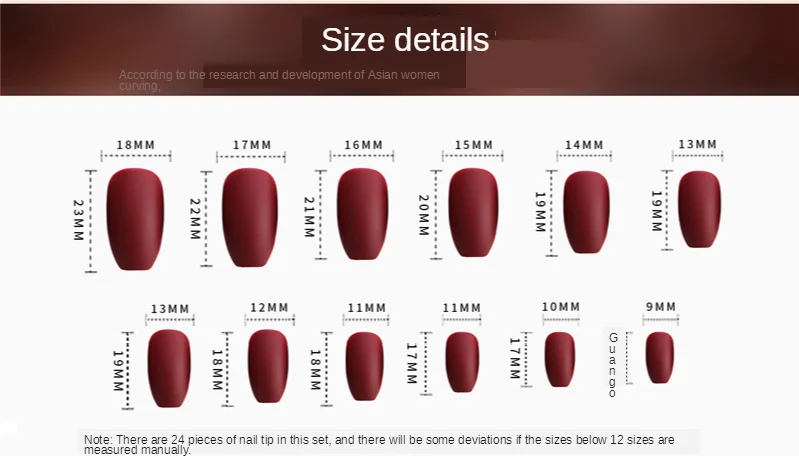 24 шт белый матовый накладные ногти чистый цвет французский стиль сделай сам