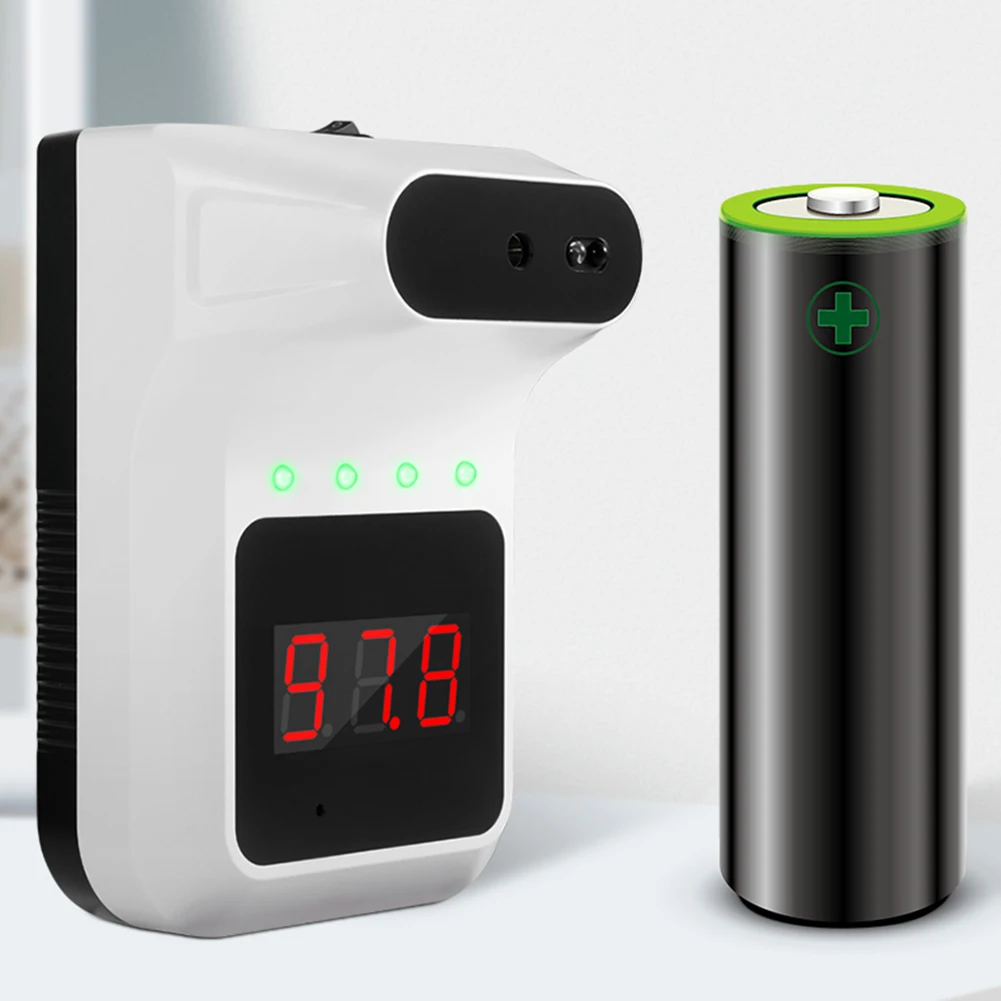 Настенный инфракрасный цифровой ЛОБНЫЙ термометр Бесконтактный температурный