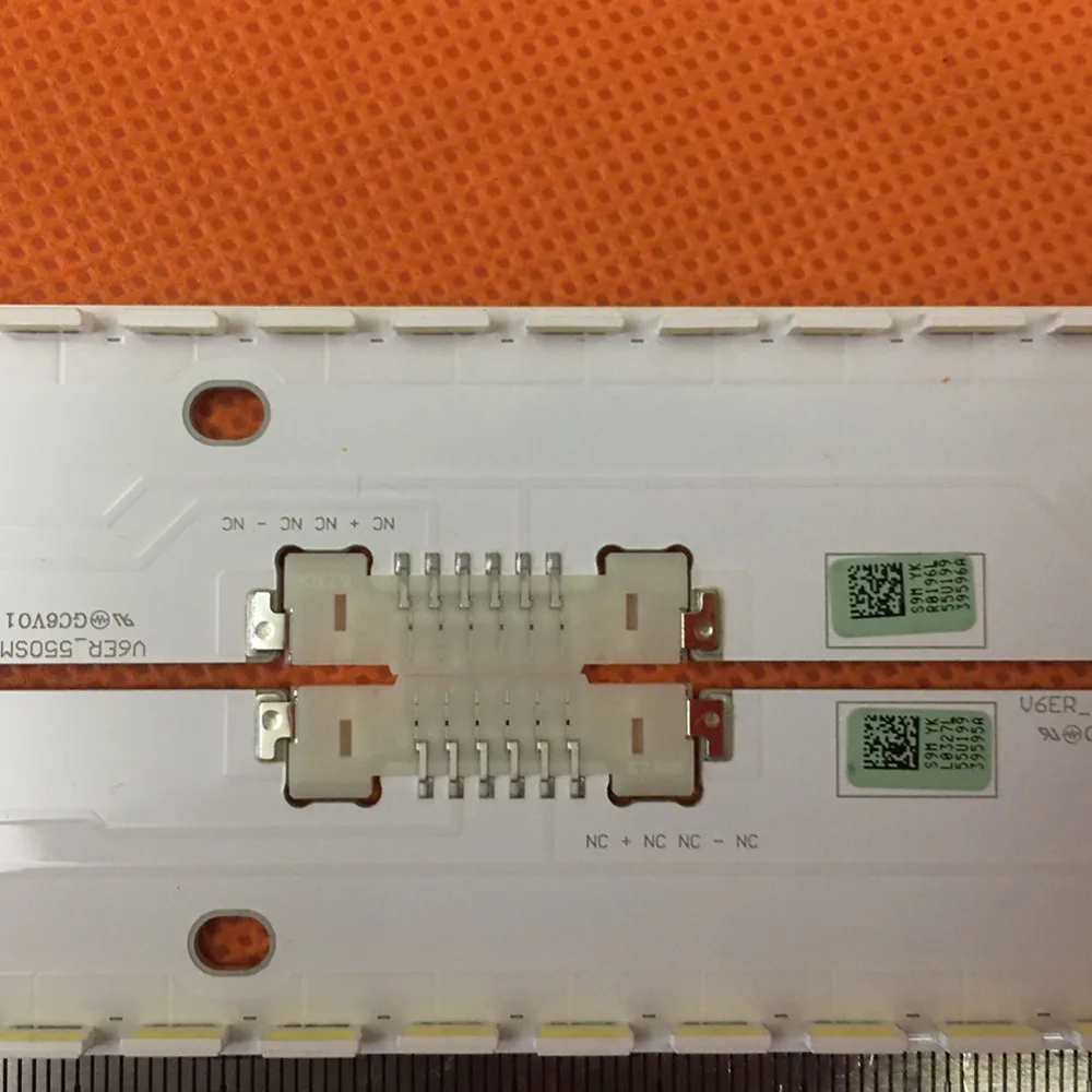 Светодиодная лента с подсветкой для Samsung UE55KU6670 UN55MU7000 UE55MU6400 UE55KU6500 2 шт./компл. 39596A