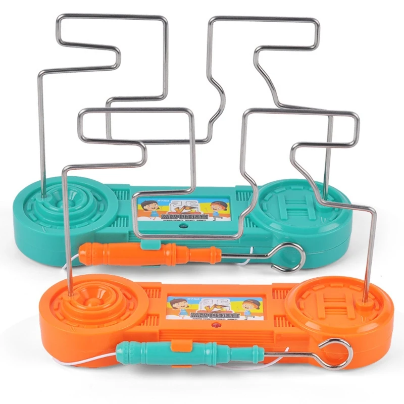 

Don't Buzz The Wire Game, Electric Circuit Science Kit DIY Educational Toy Set for Kids Teens Adults