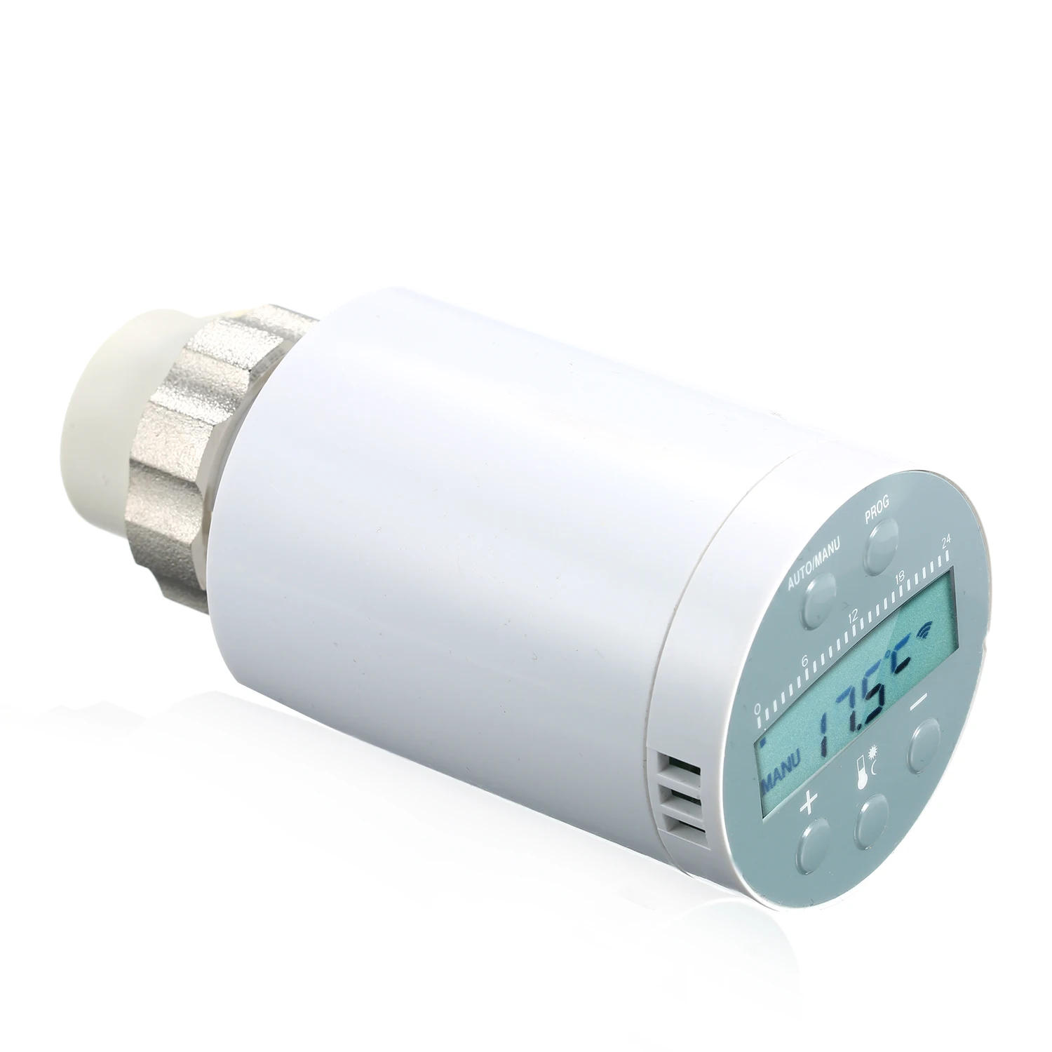 

SEA801-APP Thermostat Temperature Controller Heating Accurate TRV Thermostatic Radiator Valve Programmable Voice Remote Control