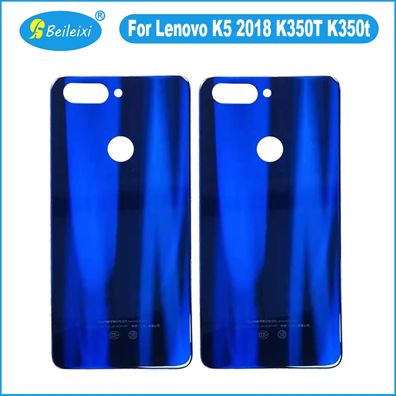 Задняя крышка батарейного отсека для Lenovo K5 2018 K350t K350T замена корпуса запасные