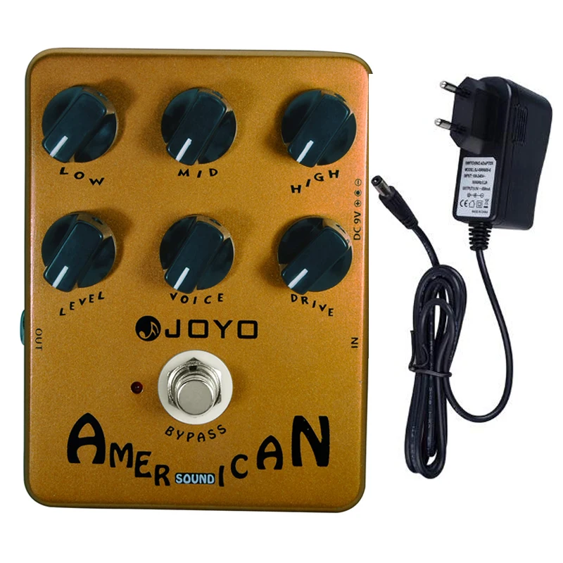 

JOYO JF-14 American Sound Overdrive Pedal for Electric Guitar Pedal Amplifier Pedal Simulation 57 Deluxe AMP Pedals True Bypass