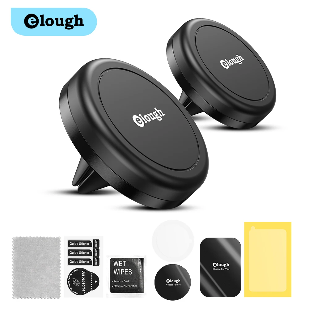

Elough Magnetic Car Phone Holder Mount Air Vent Magnet Smartphone Cell Phone Holder for Car Stand Bracket for iPhone 13 12 Xiaom