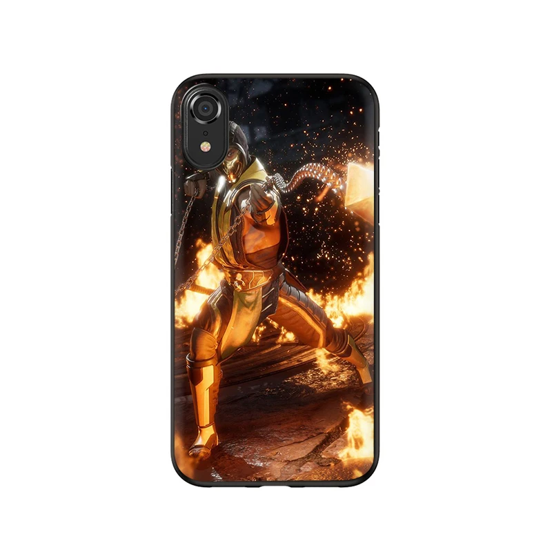 B10 Силиконовый чехол для телефона EWAU mmoral Kombat для iPhone 5 5S SE 6 6s 7 8 Plus X XR XS 11 Pro Max - Цвет: B10