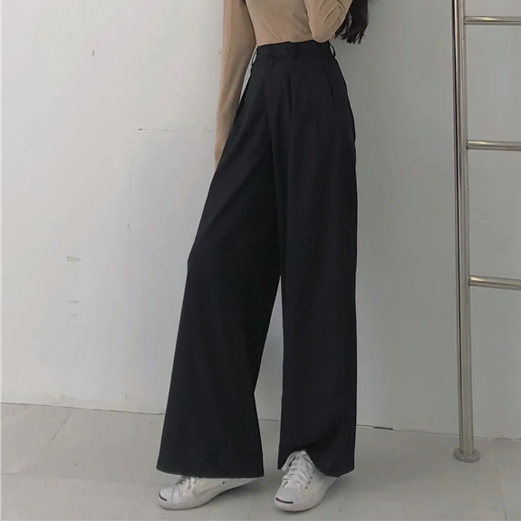 2020 женские летние мягкие шелковые трикотажные широкие брюки цвета хаки