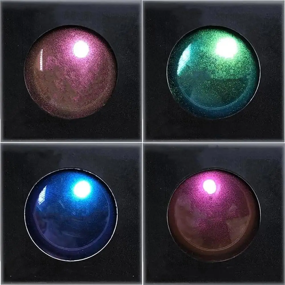 4 шт. многохромированные смещающие пигменты блестящие тени для век Косметика