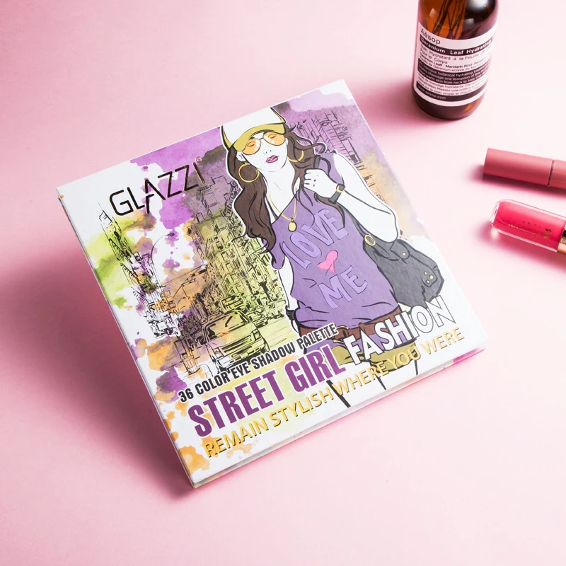 Блестящая палитра теней для век новая модная уличная девочек блестящая