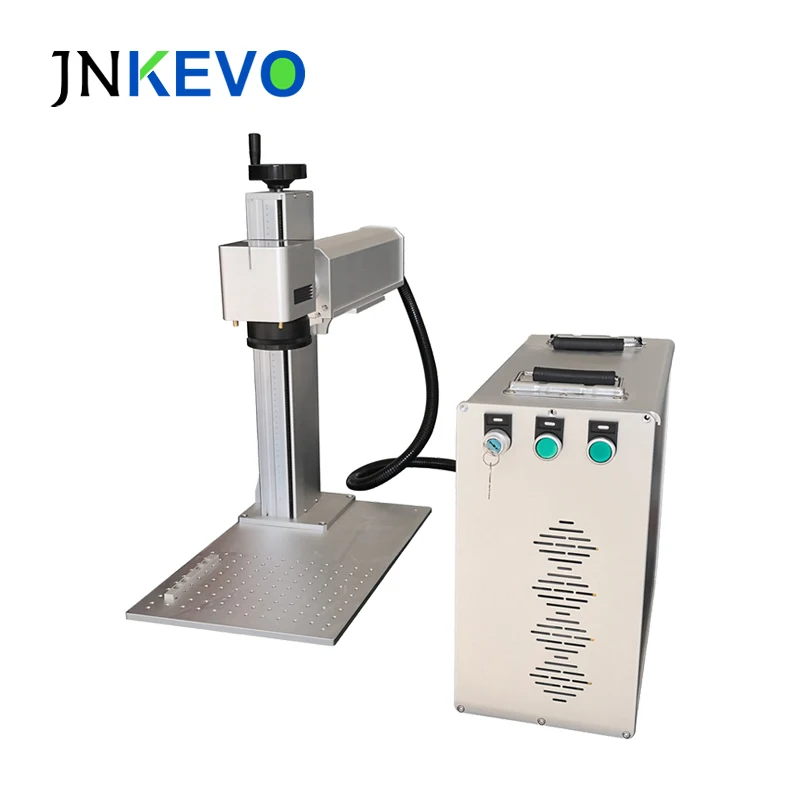 Портативная волоконная лазерная маркировочная машина Автофокус с Raycus лазерным