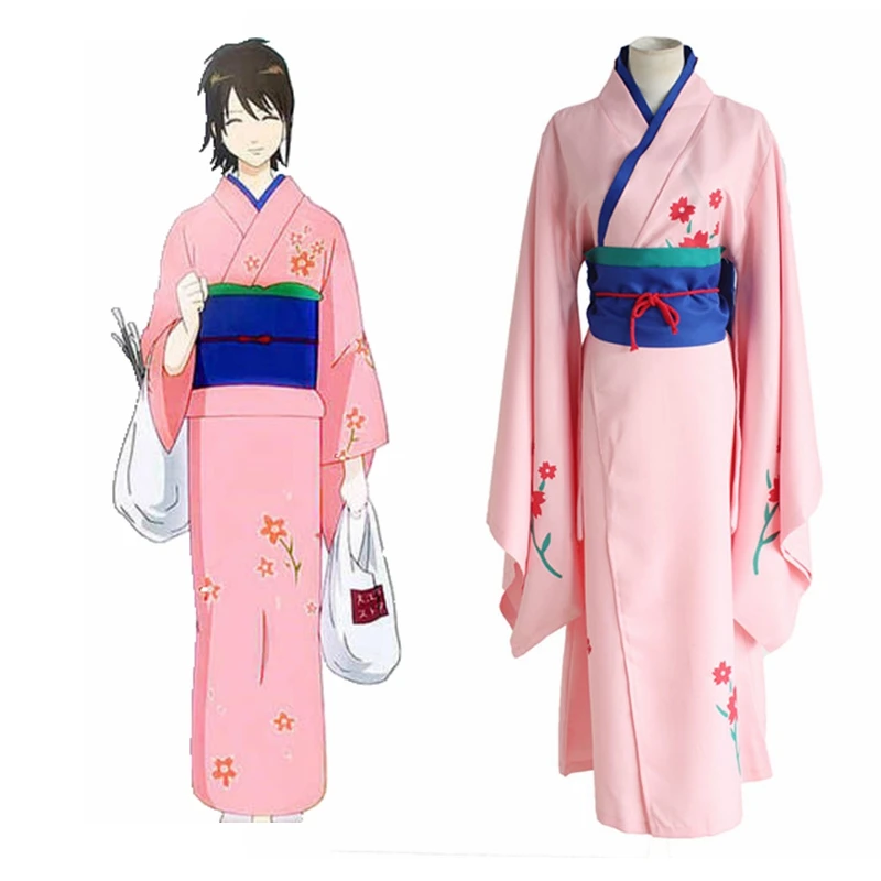 

Унисекс аниме JK Cos GINTAMA Shimura Tae косплей костюмы для студентов